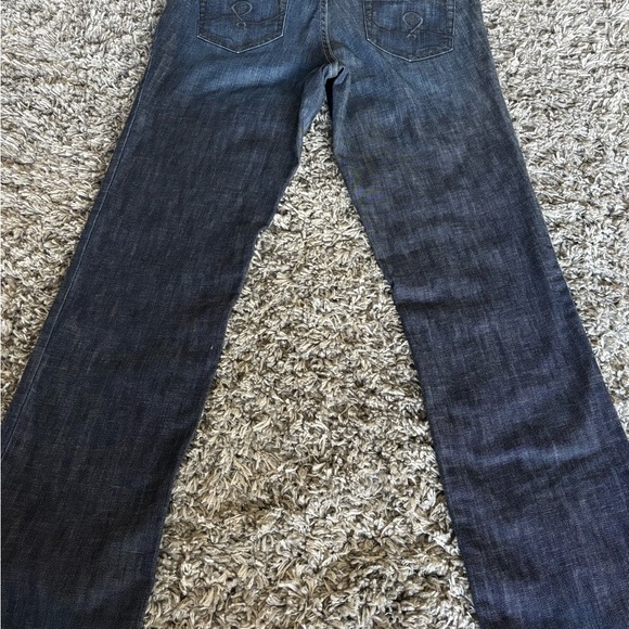 Lilly Pulitzer Jeans Womens Blue Denim Palm Beach Fit  Dark Wash Size 14 - Picture 2 of 8